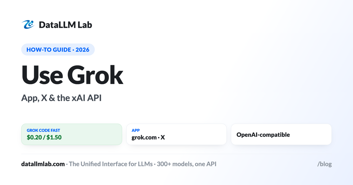 How to use Grok — the app, X, the xAI API, and real workload costs