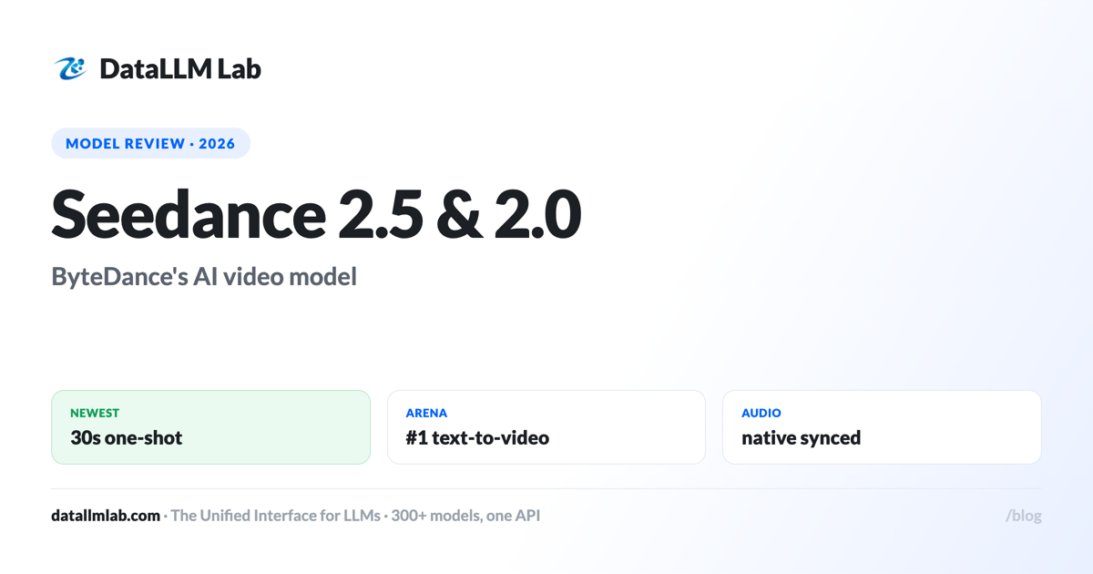 Seedance 2.5 and 2.0 review — ByteDance AI video model, specs, pricing, and access