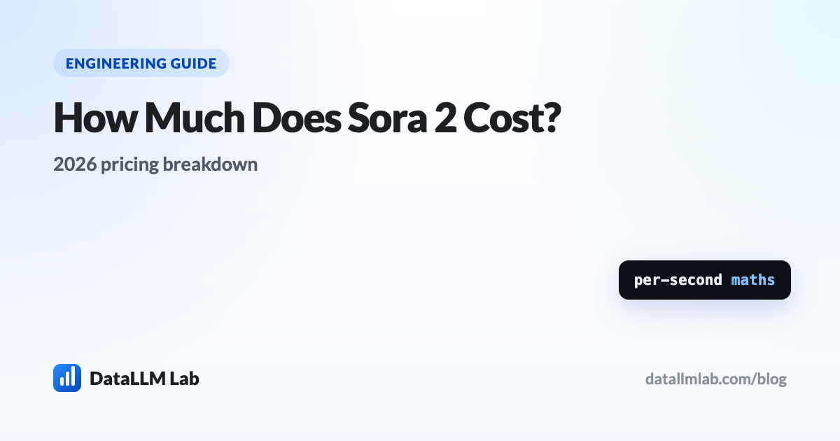 Sora 2 pricing breakdown — per-second API rates, resolution tiers, and cost per clip